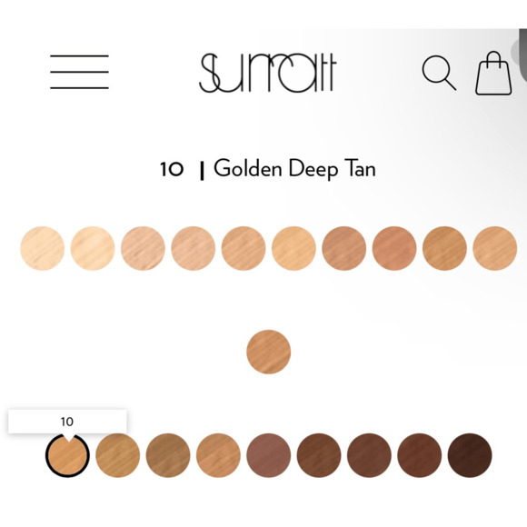 Surratt Beauty NIB Surreal Skin Foundation Wand in 10 (Golden Deep Tan) - Picture 4 of 4